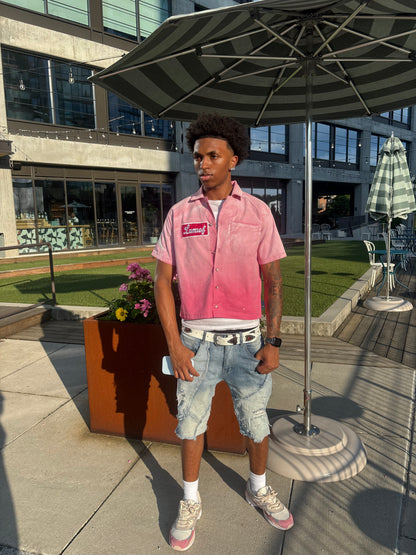 Lamrof “Blush” Button-Up